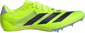 Lace Support adidas Sprintstar Running Spikes - Yellow