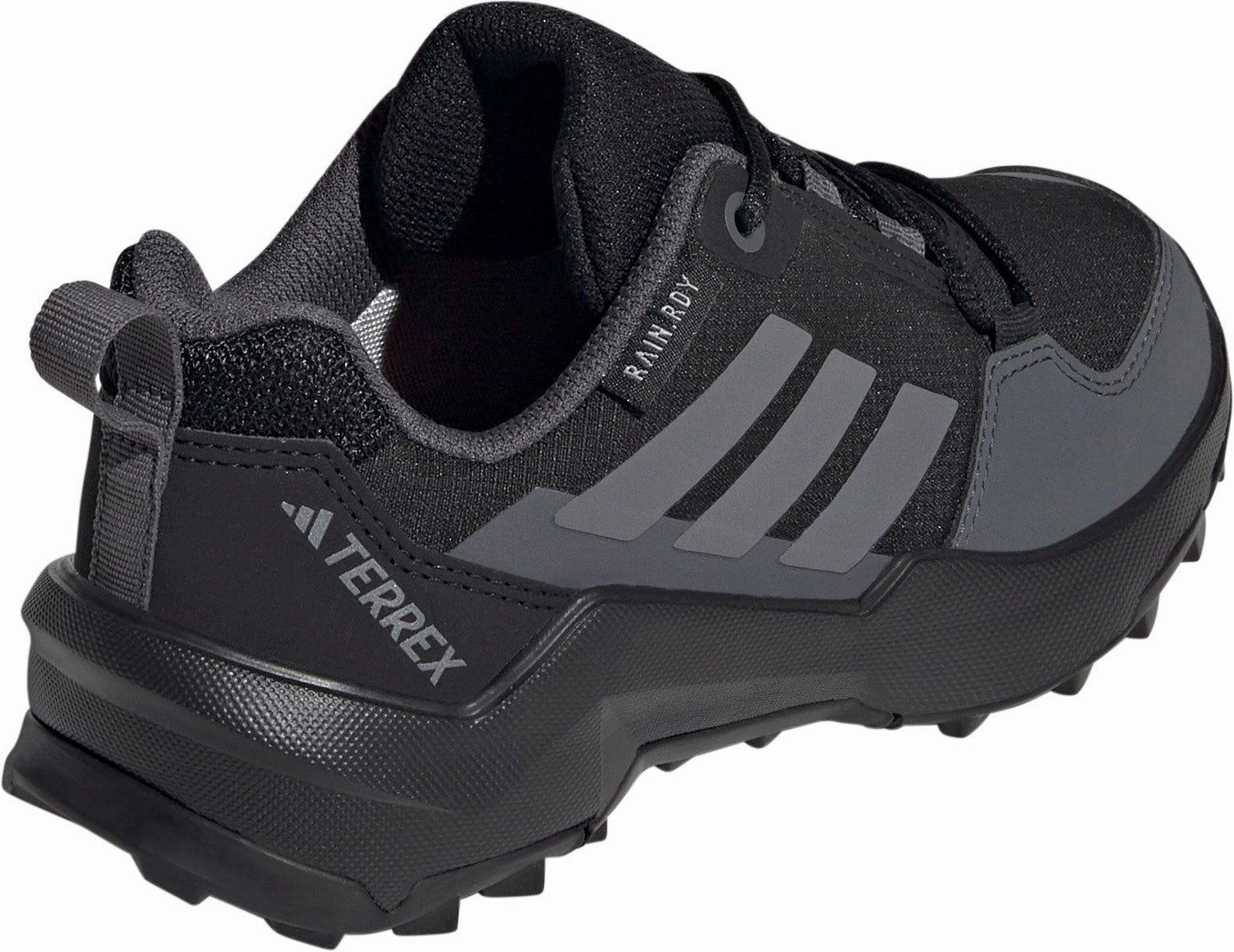 Natural Terrain Trail Escape adidas Terrex AX4R RAIN.RDY Junior Walking Shoes - Black