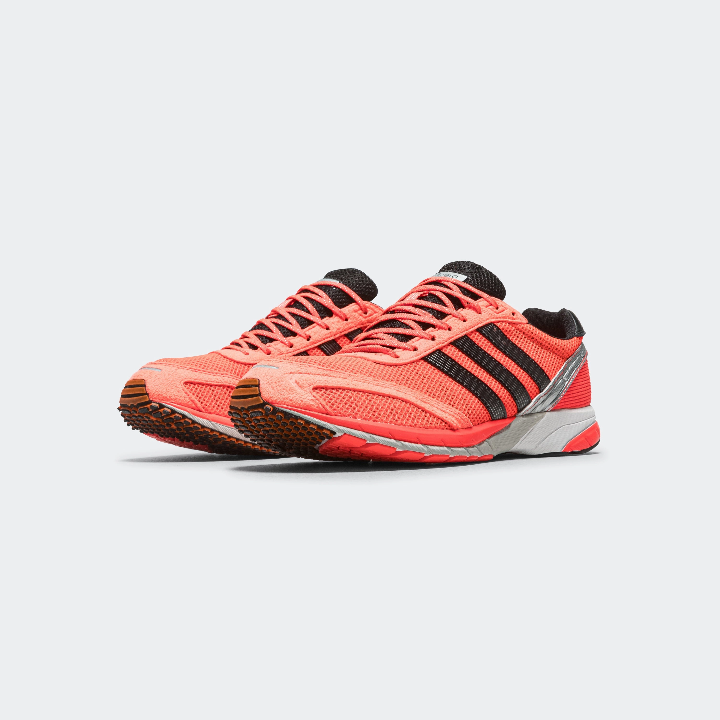 Adizero Adios OG - Footwear White/Solar Red-Core Black Impact Diffusing Design Thermoplastic Heel Cup