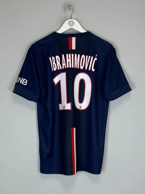 Stretch Comfort 2014/15 PSG IBRAHIMOVIC #10 HOME SHIRT (M) NIKE