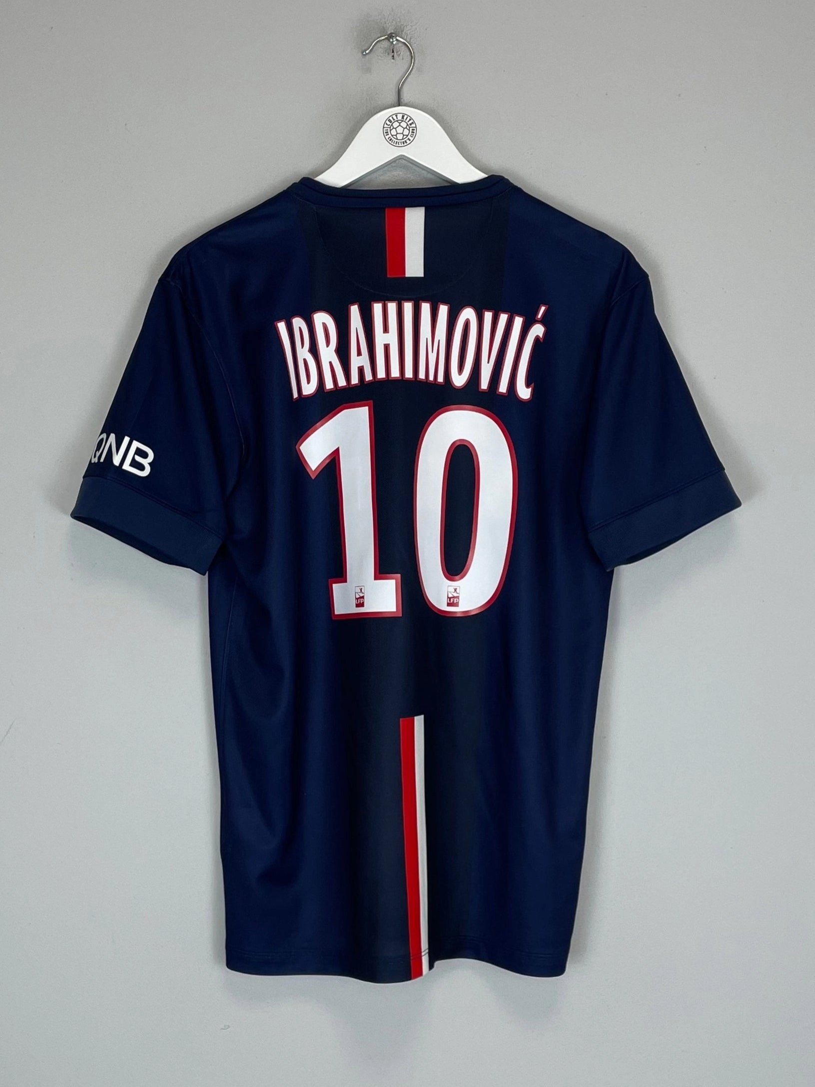 Stretch Comfort 2014/15 PSG IBRAHIMOVIC #10 HOME SHIRT (M) NIKE