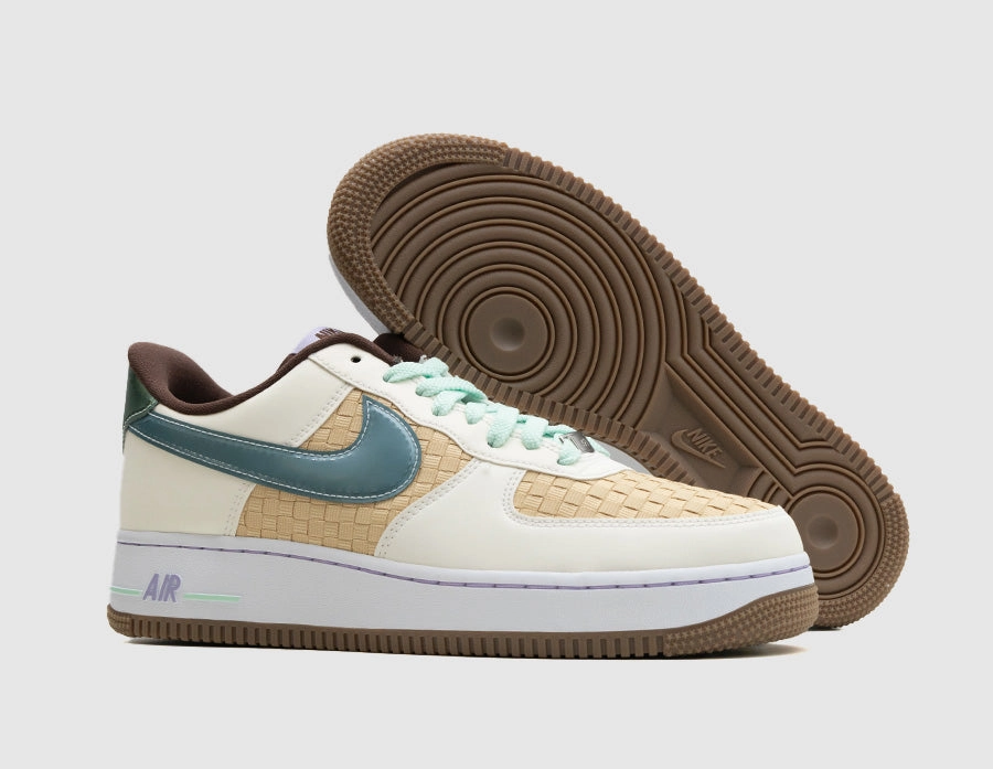 Padded collar Nike Air Force 1 Retro QS Summit White / Glacier Blue