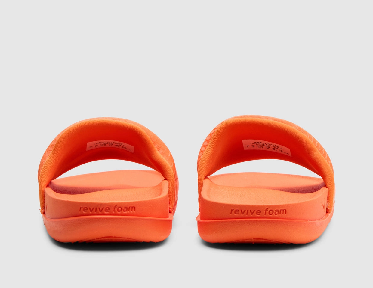 Nike Kobe Offcourt Slide Safety Orange / Metallic Silver Island Time