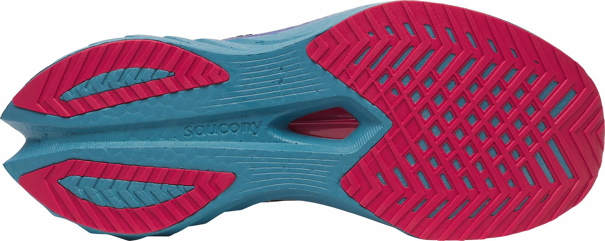 Saucony Endorphin Speed 4 Womens Running Shoes - Grey breathable vents