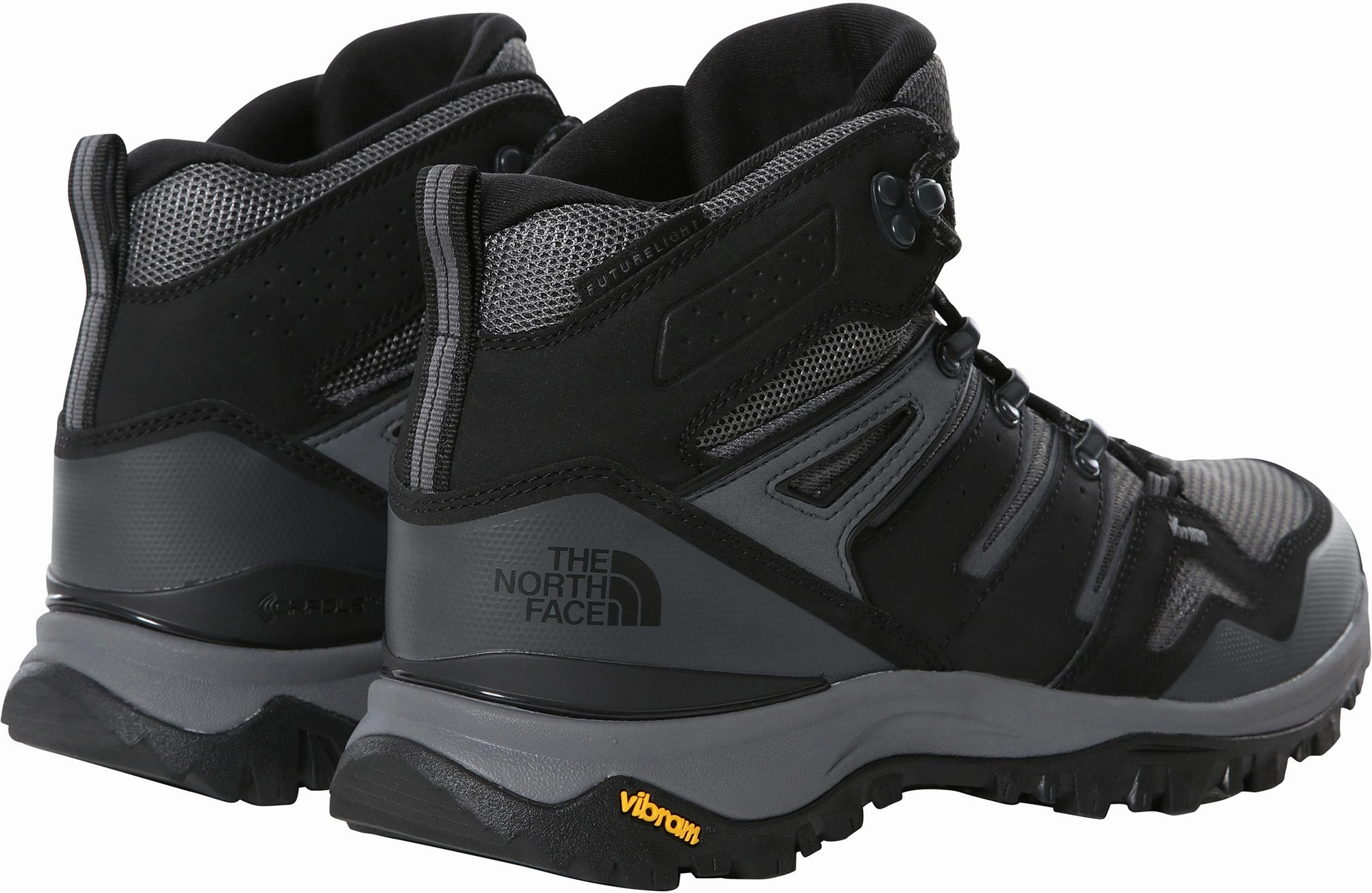 Trail Escape Heavy Duty Walking Boots The North Face Hedgehog Mid FutureLight Mens Walking Boots - Black