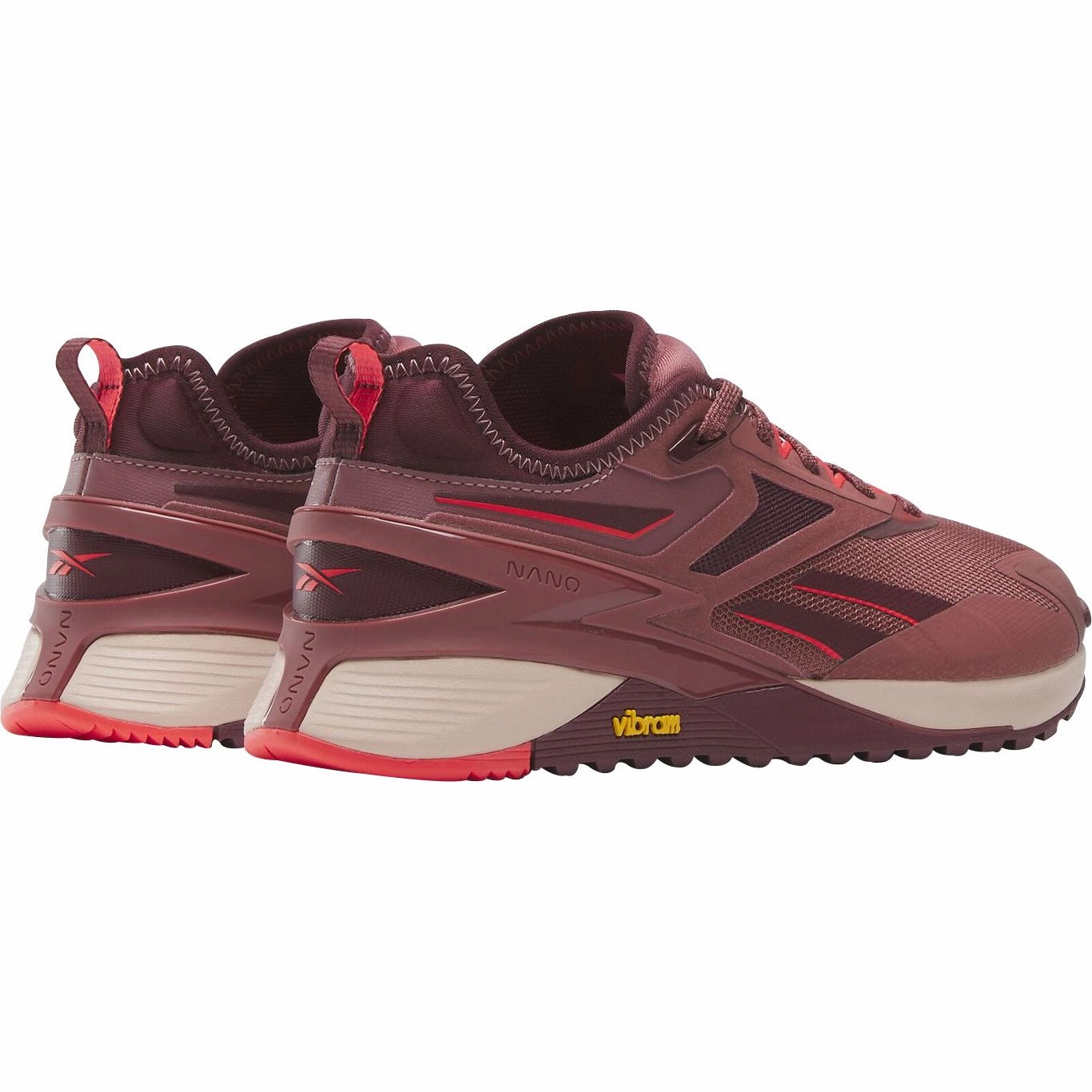 Reebok Nano X3 Adventure Womens Training Shoes - Red synthetic leather