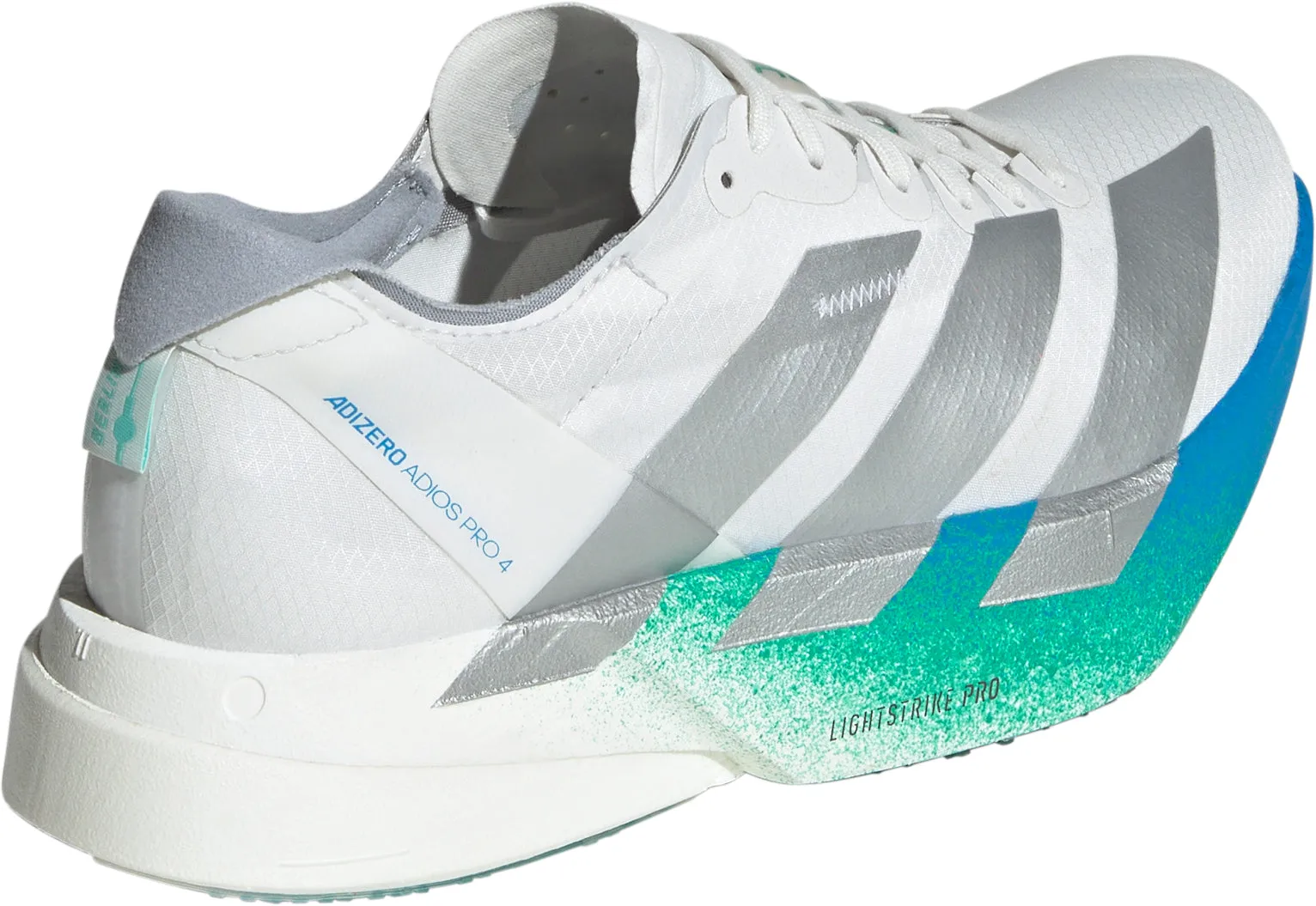 adidas Adizero Adios Pro 4 Womens Running Shoes - White Slim Shape