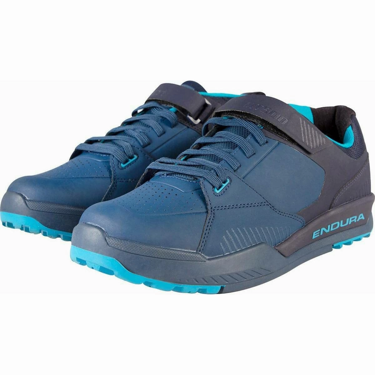 Walk Ease Endura MT500 Burner Clipless Mens MTB Cycling Shoes - Navy