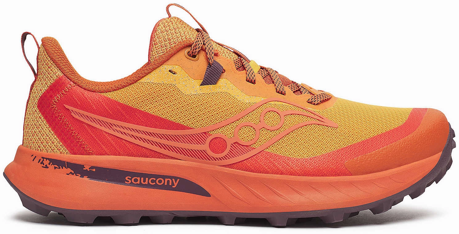 Saucony Peregrine 15 Mens Trail Running Shoes - Orange Anti Static Lining