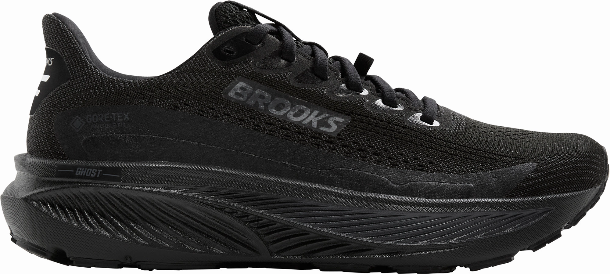 Brooks Ghost 17 GORE-TEX Womens Running Shoes - Black Comfy lining Chill Walks