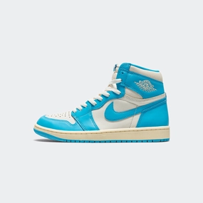 Air Jordan 1 Retro High OG - Dark Powder Blue/Sail Neutral palette