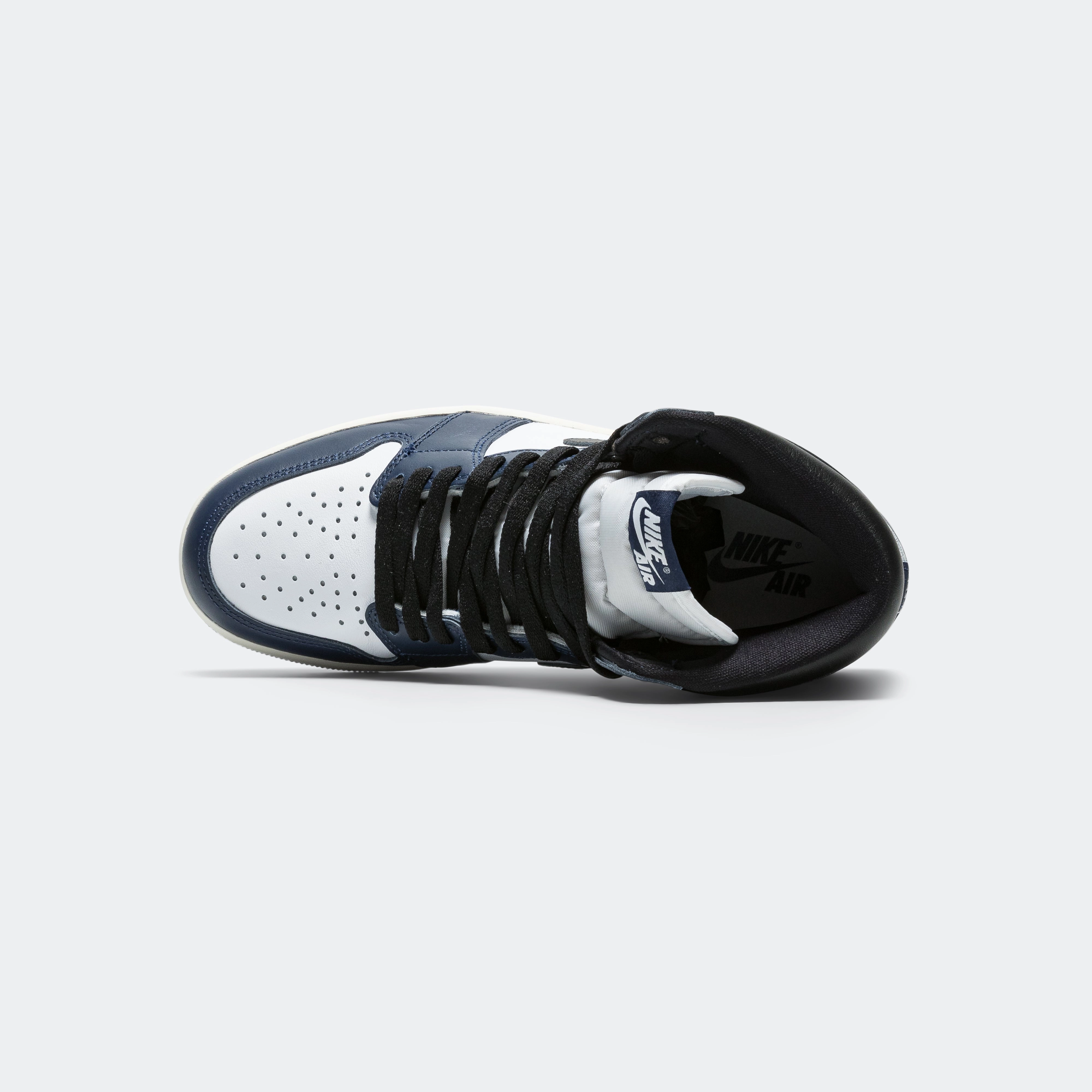 Sustainable materials Commuter Choice Air Jordan 1 Retro High OG (GS) - Midnight Navy/Black-White-Sail