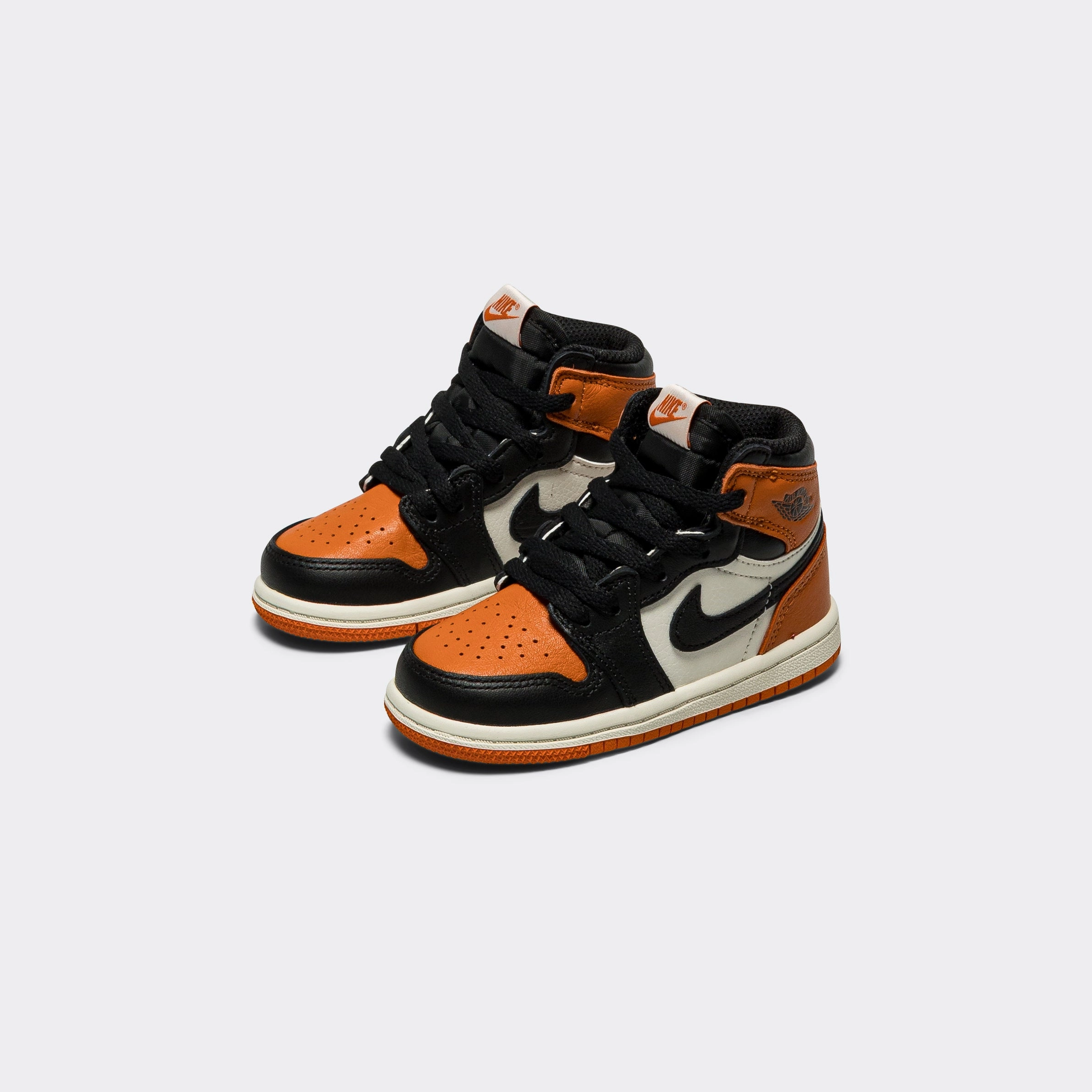 Air Jordan 1 Retro High OG TD - Black/Black-Sail-Starfish Chill Walk Supportive Gear