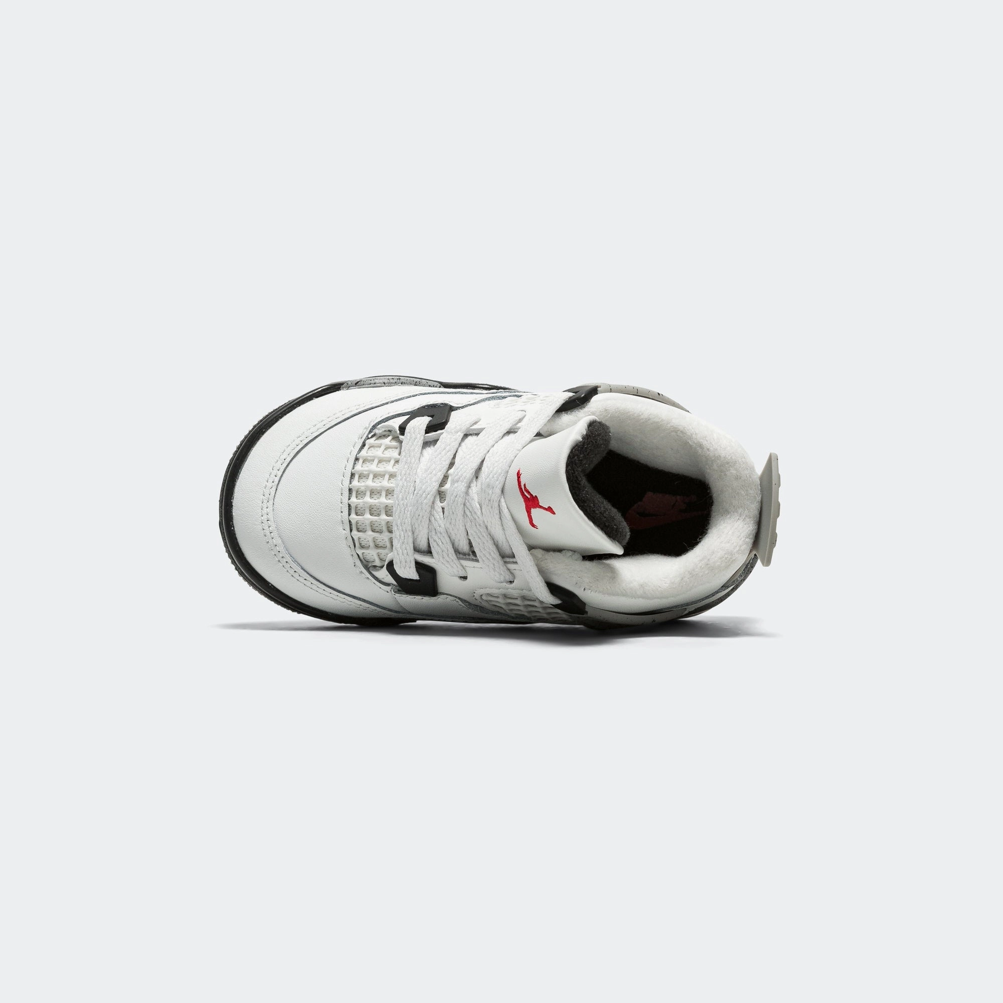 retro look Air Jordan 4 Retro (TD) - Summit White/Fire Red-Tech Grey-Black