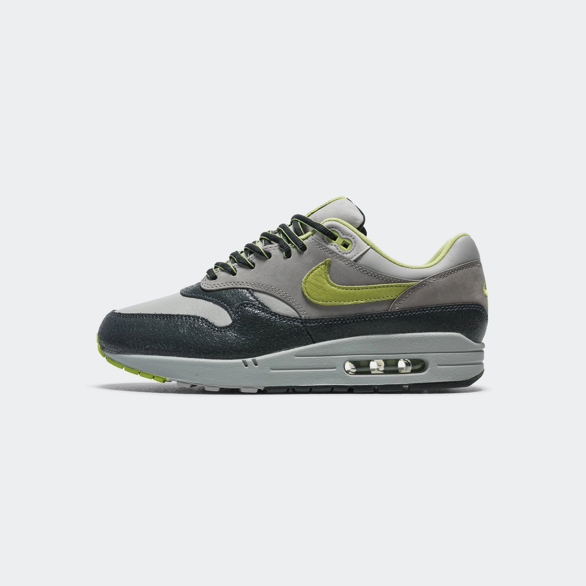 Air Max 1 STR x HUF - Anthracite/Pear-Medium Grey-Flat Pewter Low Drop Profile