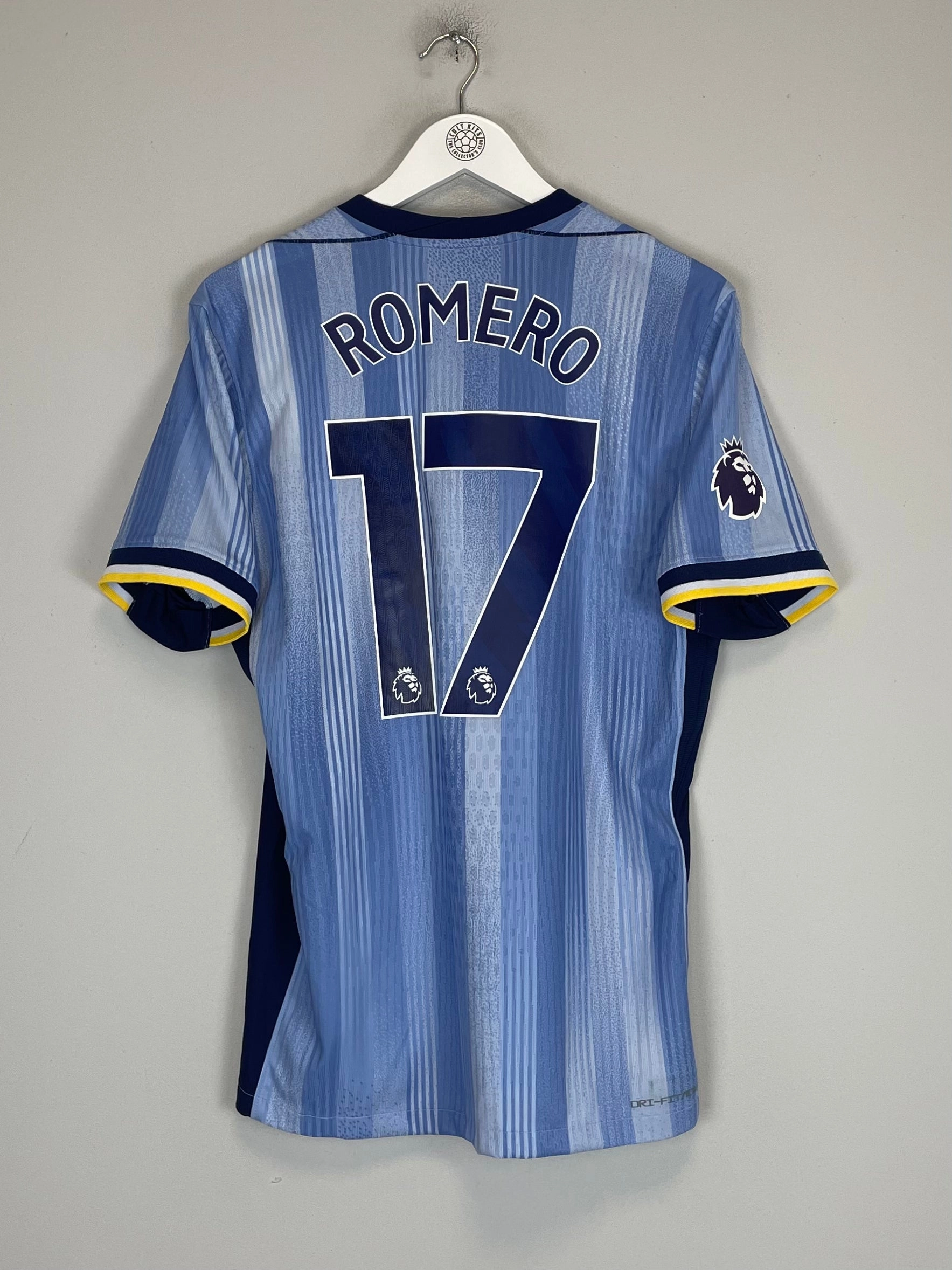 2024/25 TOTTENHAM ROMERO #17 *AUTHENTIC* AWAY SHIRT (M) NIKE Sublimation Ready Fabric