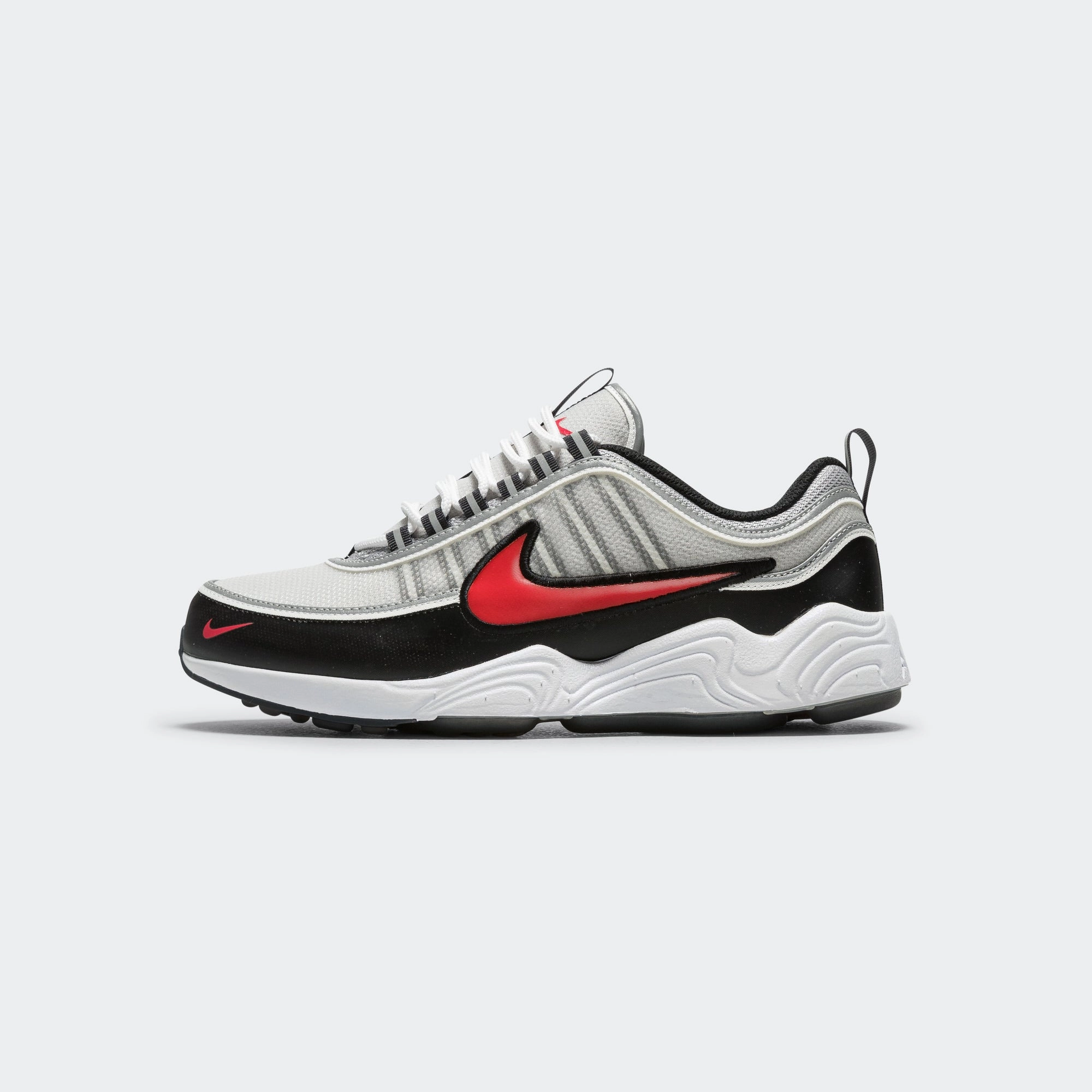 Active City Odor Control Lining Air Zoom Spiridon - Metallic Silver/Sport Red-Black-White