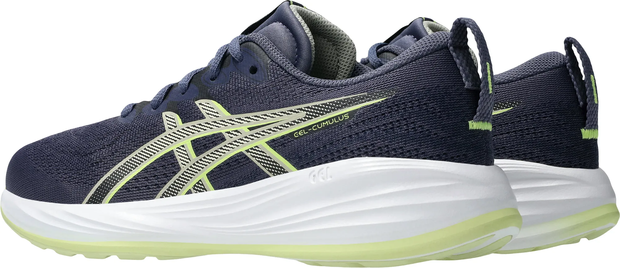 Unbeatable Traction Asics Gel Cumulus 27 GS Junior Running Shoes - Grey