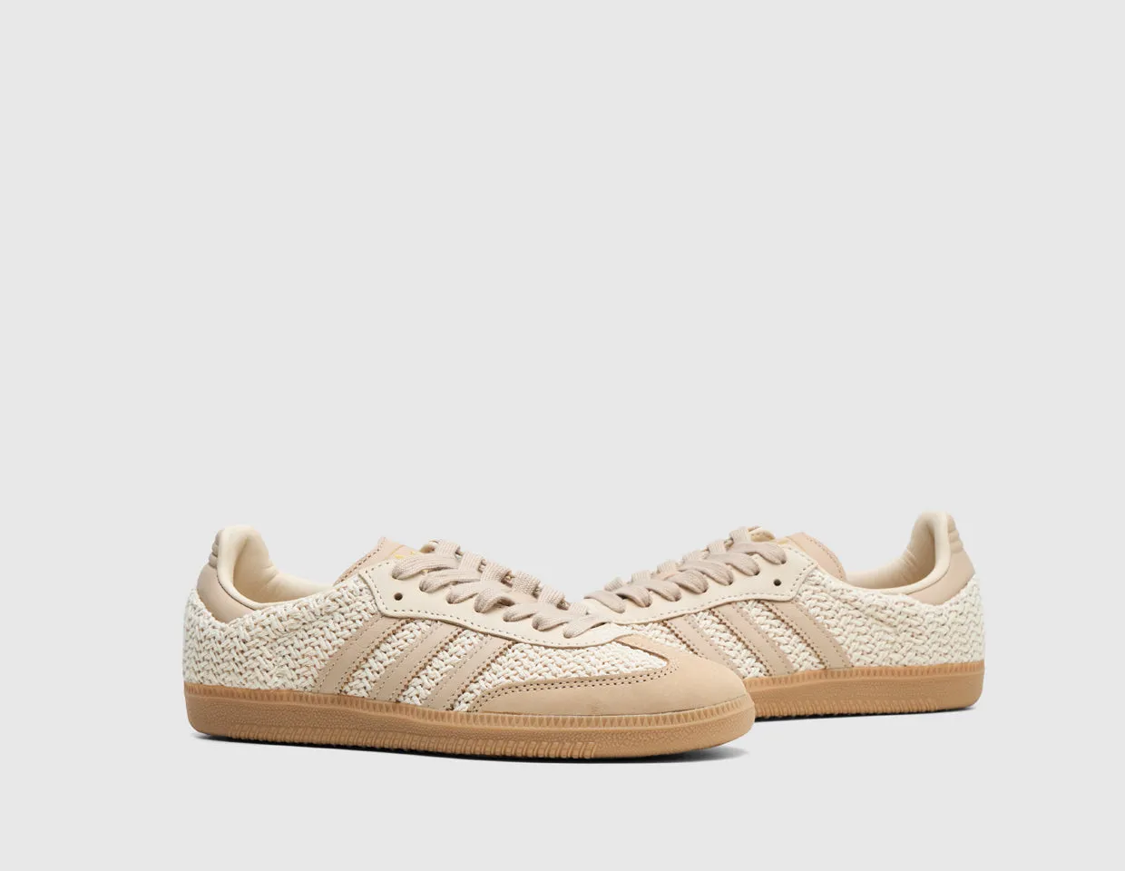 field - sports shoes adidas Originals Women's Samba OG Sand Strata / Magic Beige - Gum