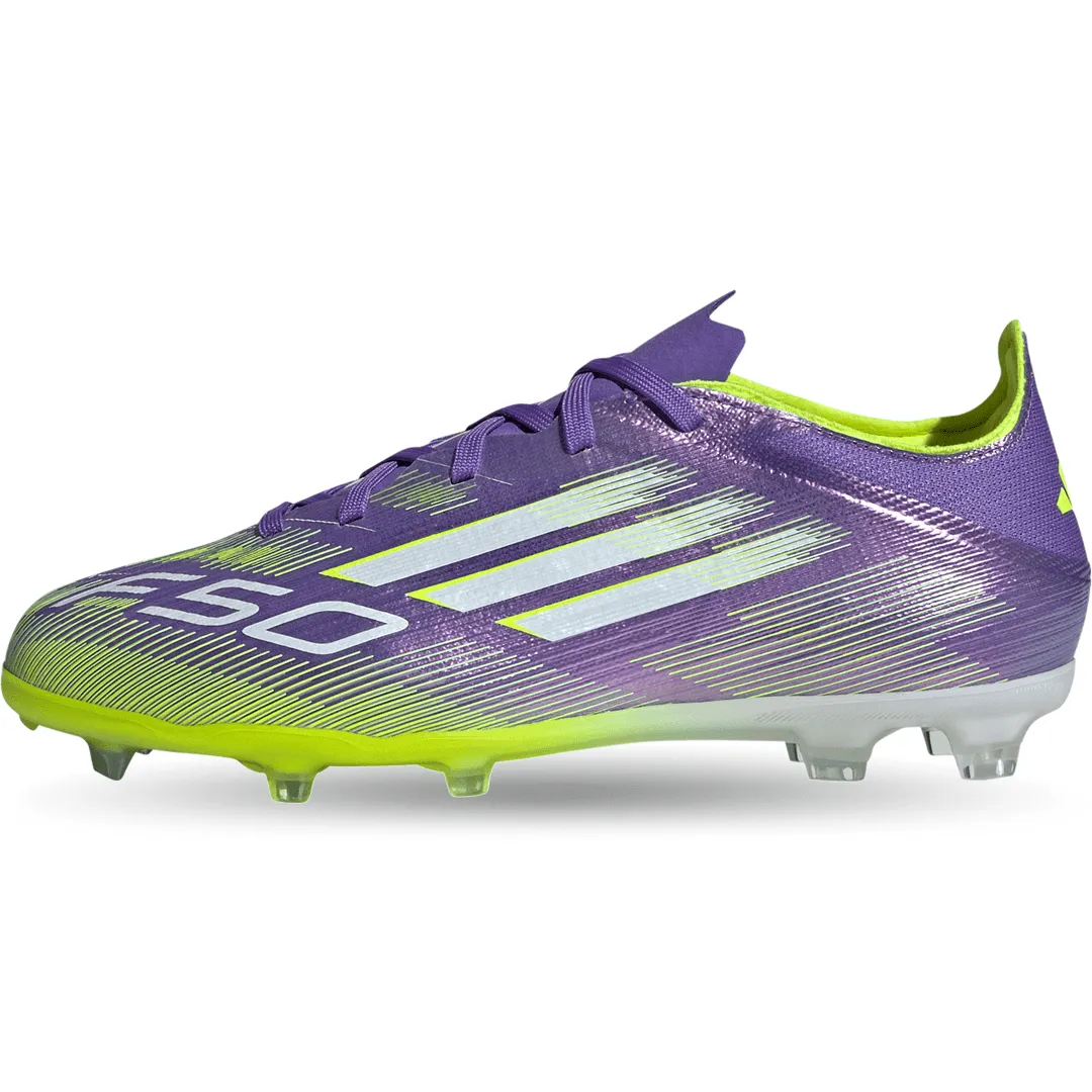 F50 Elite Youth FG - Radiant Blaze Pack (JH7714) shock - absorbing sole shoes moisture - wicking - design shoes