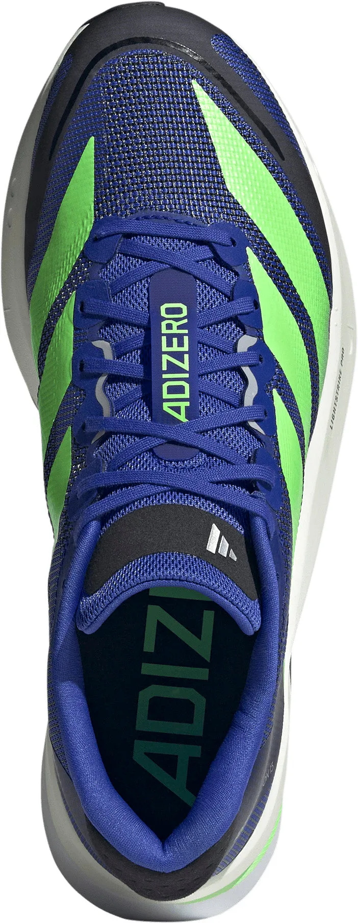 Ergonomic Last Shape Balance Focus adidas Adizero Boston 13 Mens Running Shoes - Blue