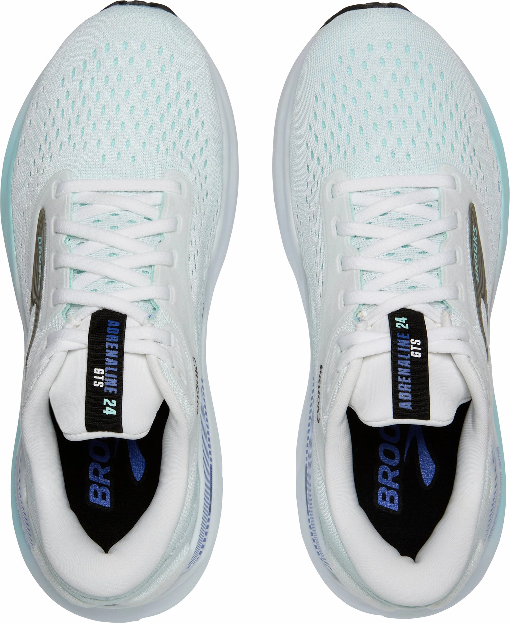 Brooks Adrenaline GTS 24 Womens Running Shoes - White Ultra-soft sole