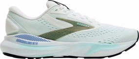 Brooks Adrenaline GTS 24 Womens Running Shoes - White Shock Dispersing Stable Sole
