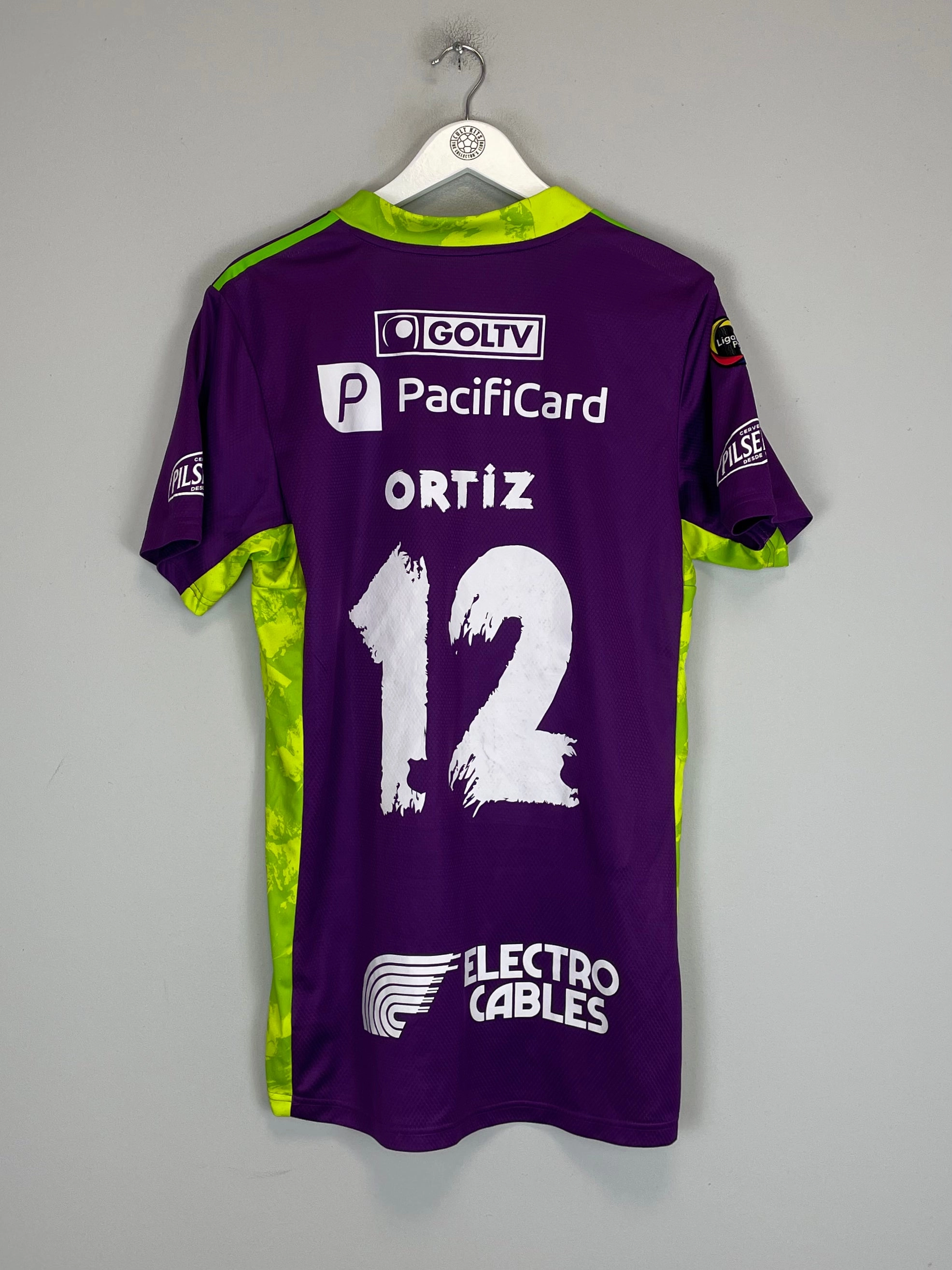 High Visibility Details Low Bulk Texture 2019/20 EMELEC ORTIZ #12 *MATCH ISSUED* GK SHIRT (M) ADIDAS