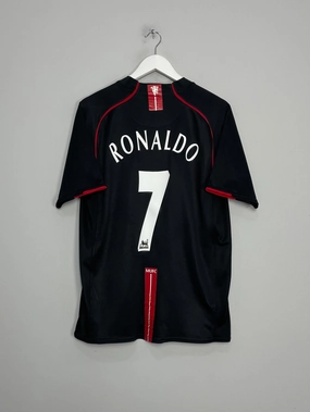 Modern Cut 2007/08 MANCHESTER UNITED RONALDO #7 AWAY SHIRT (L) NIKE