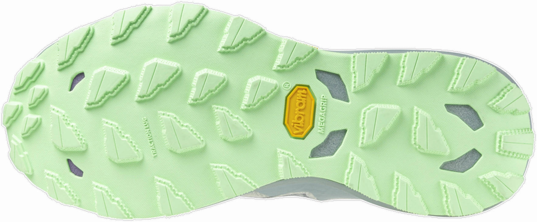 Stabilizing Plate Stability Heel Mizuno Wave Daichi 9 Womens Trail Running Shoes - White