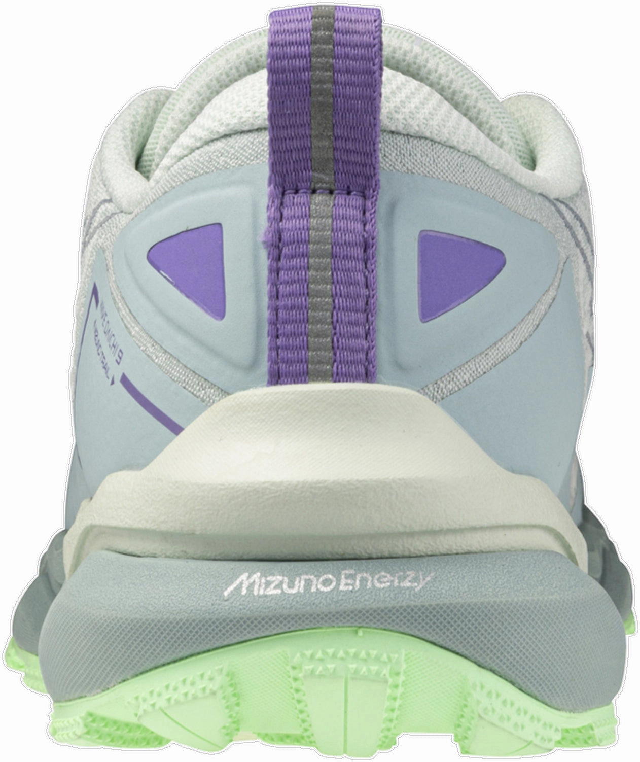 Impact Diffusion Technology Motion Balance Mizuno Wave Daichi 9 Womens Trail Running Shoes - White