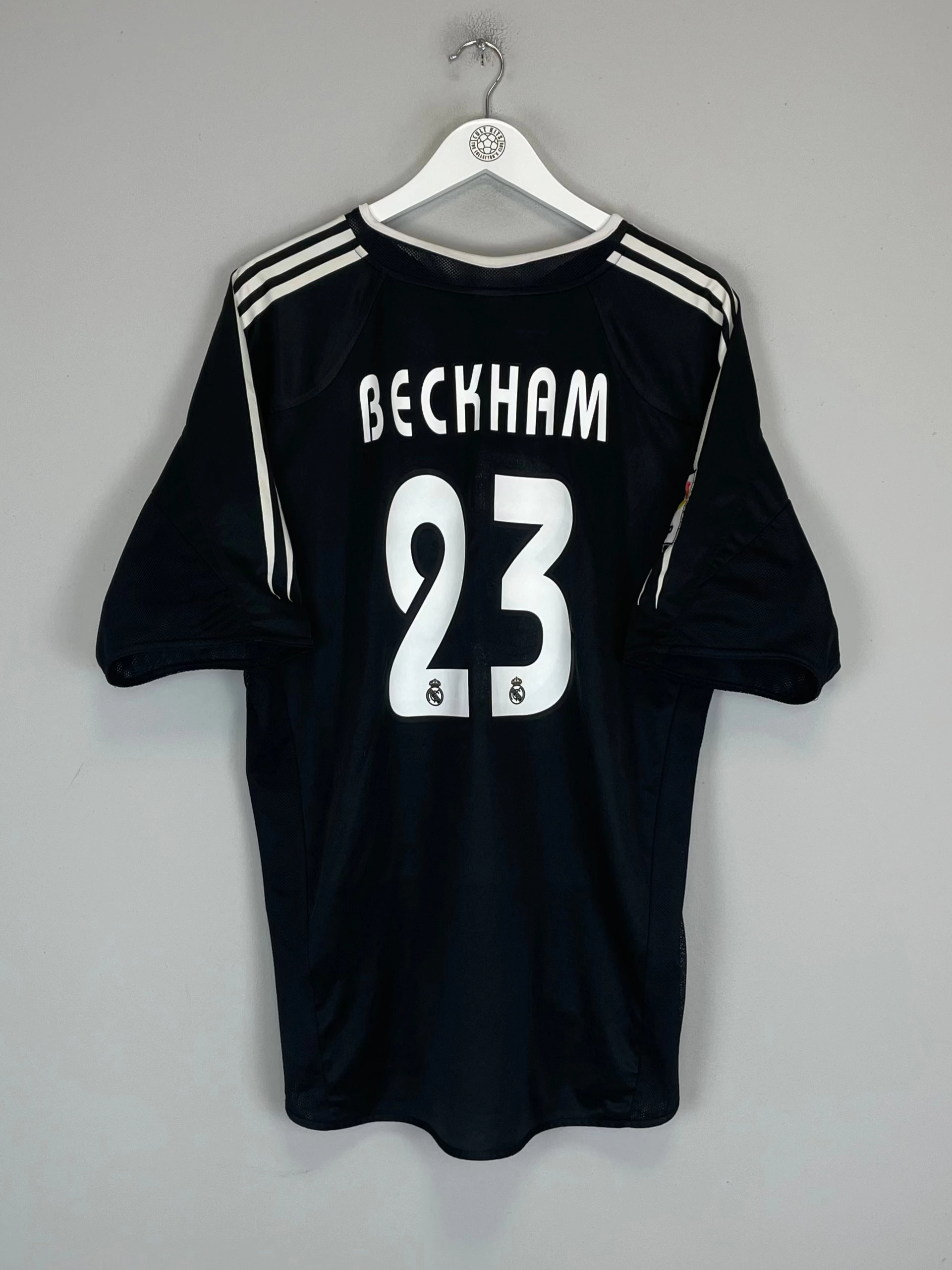 2004/05 REAL MADRID BECKHAM #23 AWAY SHIRT (XL) ADIDAS Studio Fit