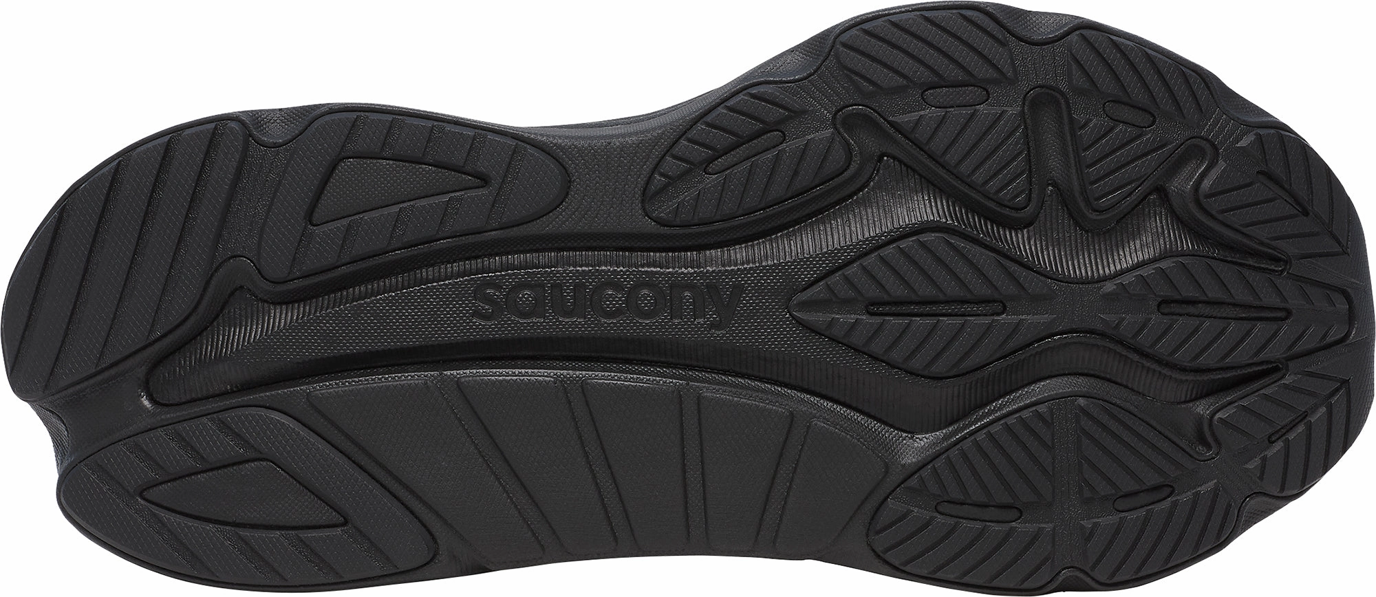 Saucony Hurricane 24 Womens Running Shoes - Black Lace   Up Step Freedom
