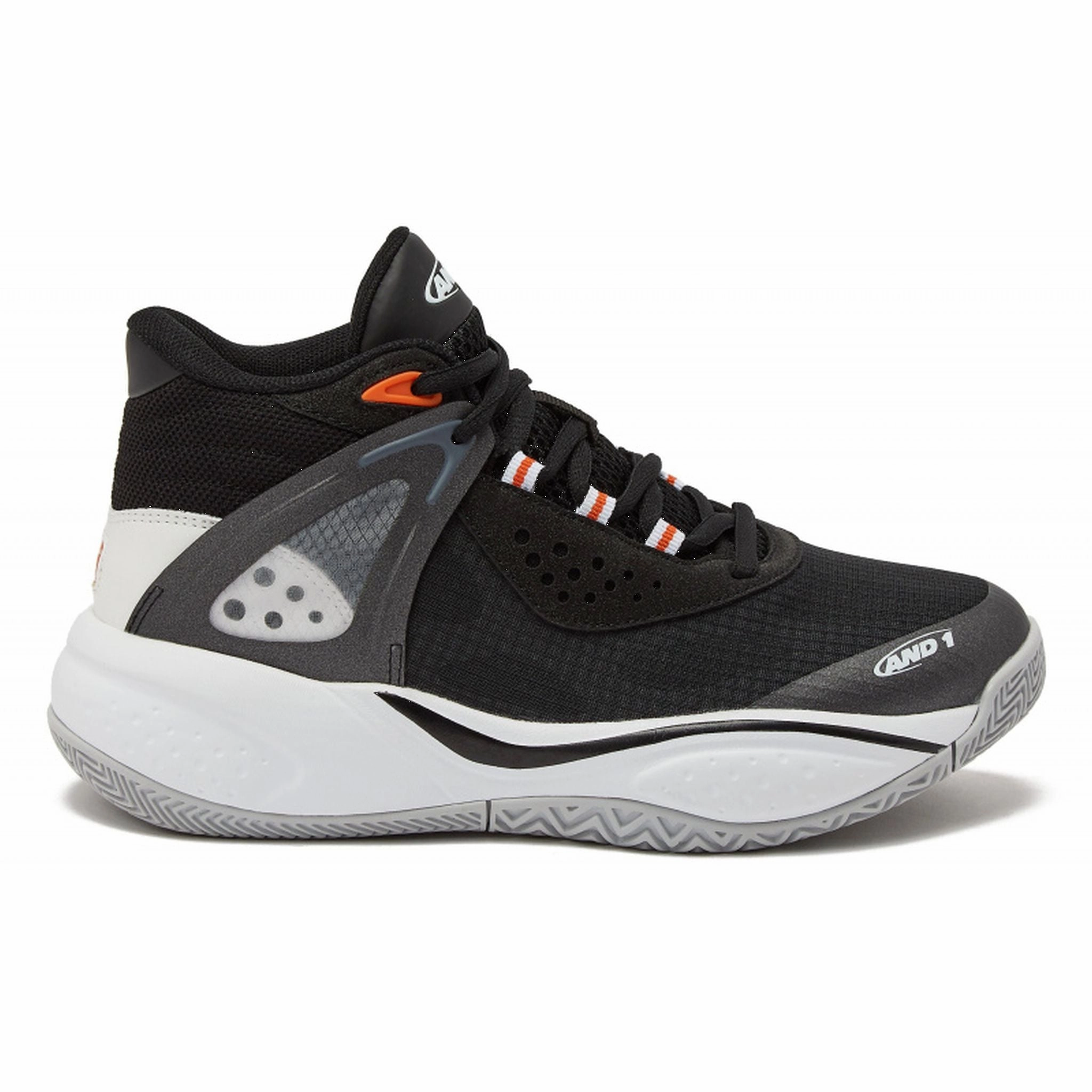 Power Agility Motion Transfer Base AND1 Revel Mid Kids Basketball Shoes