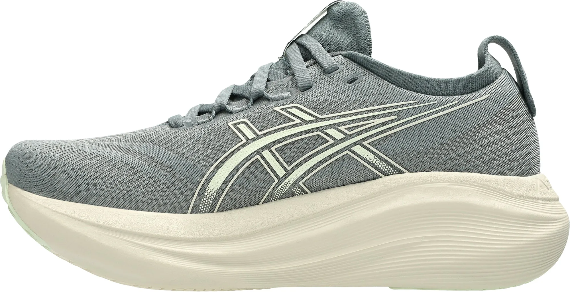 Asics Gel Nimbus 27 Womens Running Shoes - Grey Daily Travel Streetwear