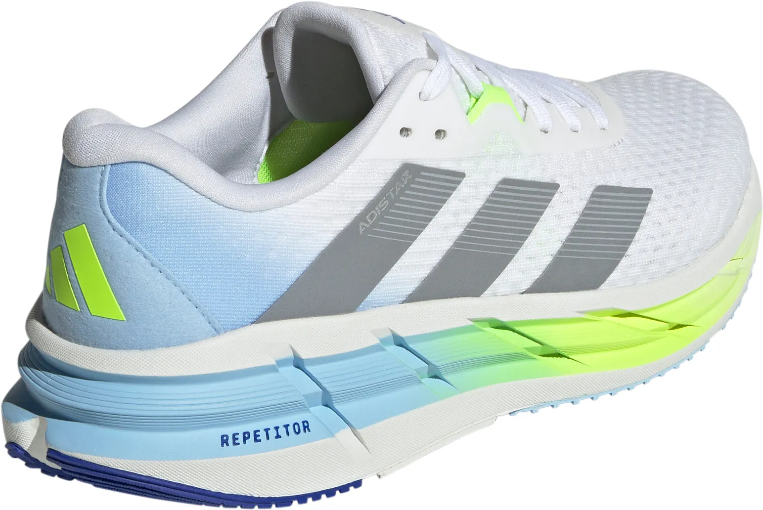 Tear Resistant Textile adidas Adistar 3.0 Mens Running Shoes - White