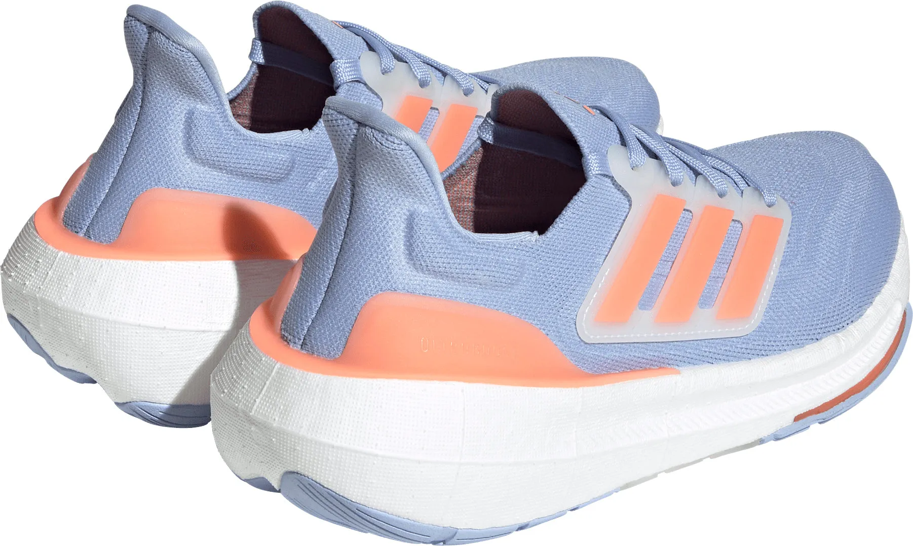 adidas Ultra Boost Light Womens Running Shoes - Blue Lockdown fit Grip Enhancement