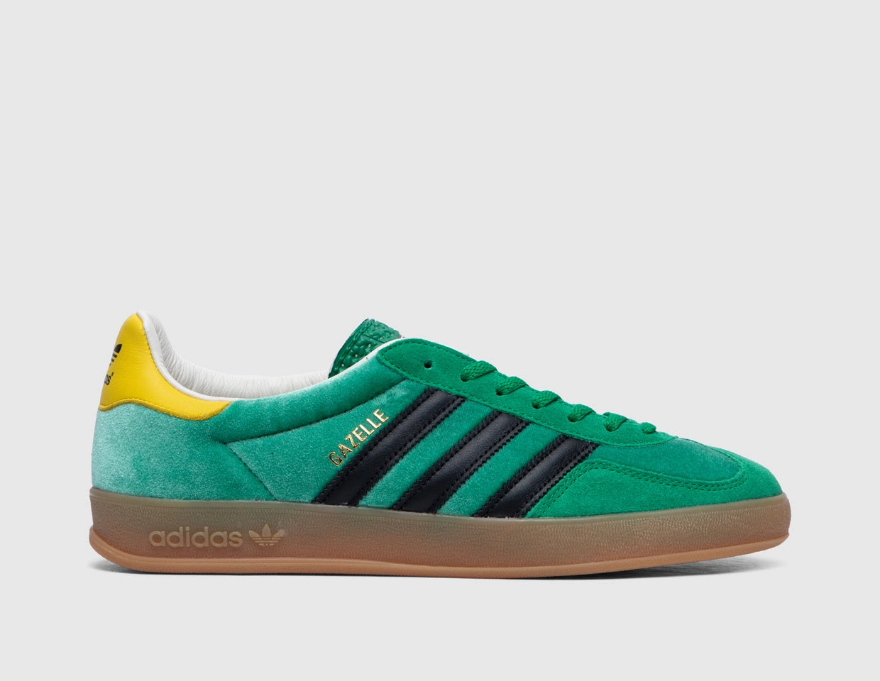 Weekend Pick Impact Diffusing Heel adidas Originals Gazelle Indoor Green / Black - Gum - size? exclusive
