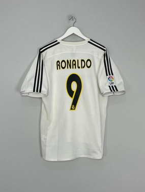 Movement Ready 2003/04 REAL MADRID RONALDO #9 HOME SHIRT (L) ADIDAS