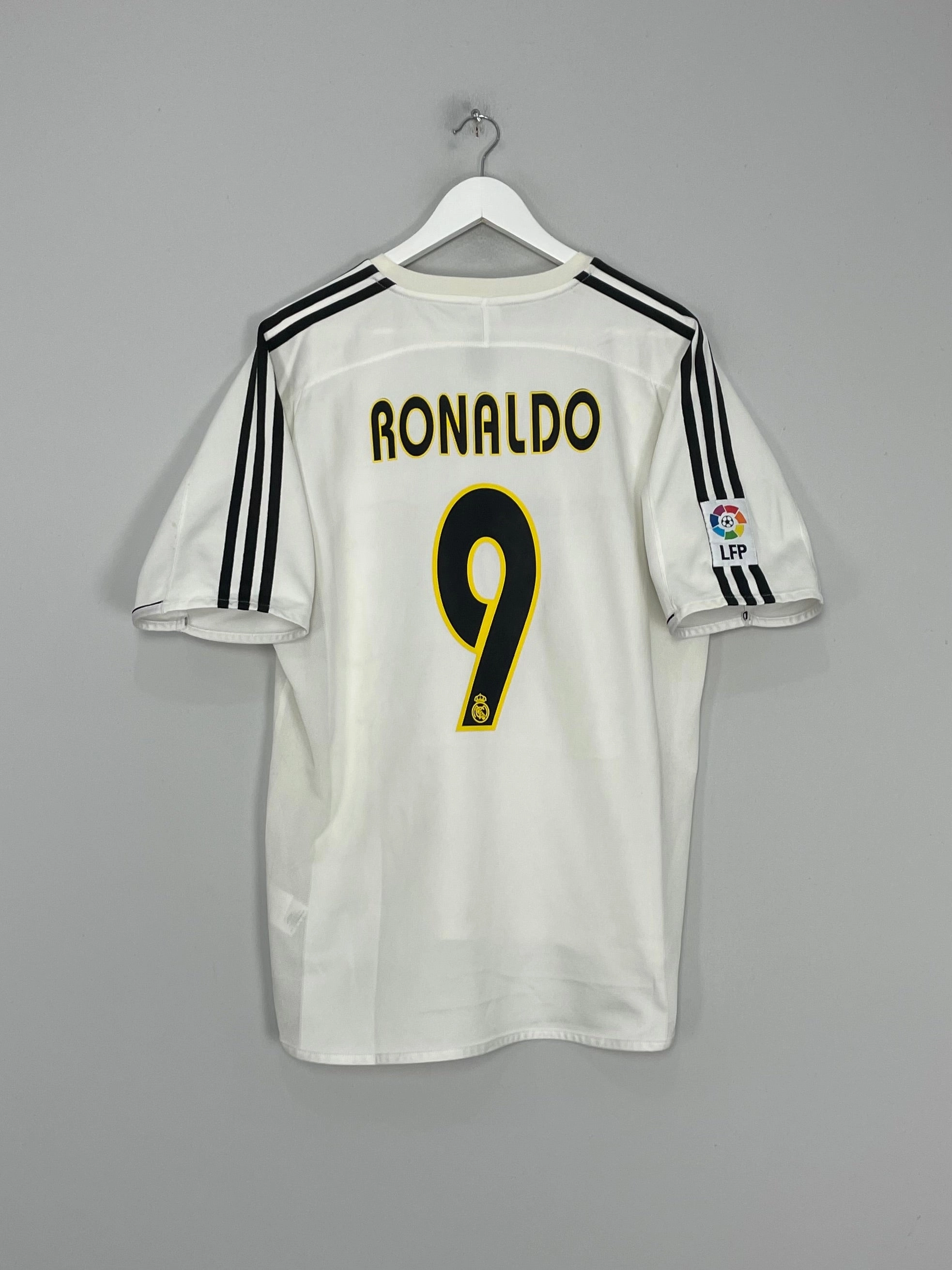 Movement Ready 2003/04 REAL MADRID RONALDO #9 HOME SHIRT (L) ADIDAS
