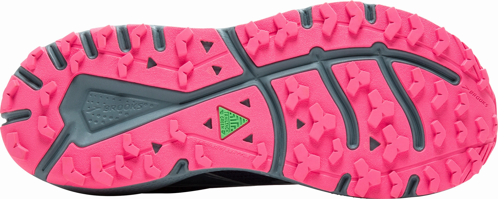 Brooks Divide 5 Womens Trail Running Shoes - Blue Flexible Construction Performance Daily