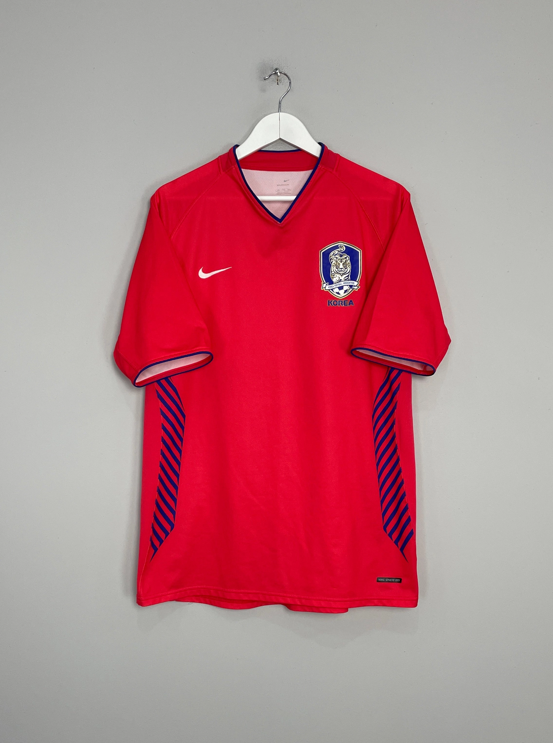 2006/08 SOUTH KOREA HOME SHIRT (XL) NIKE Non Chafing Neckline Action Gear