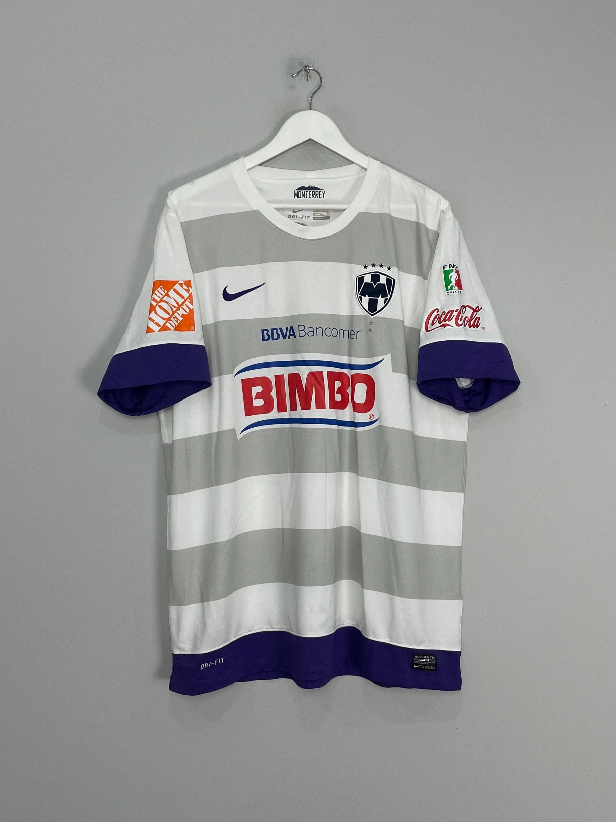 2012/13 MONTERREY HOME SHIRT (XL) NIKE Fitted Look
