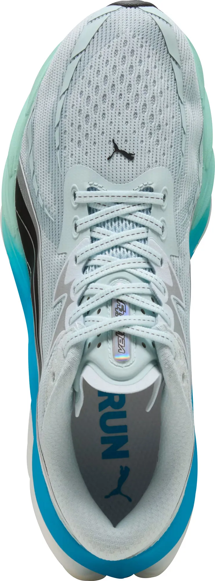 mesh ventilation Puma Velocity Nitro 4 Mens Running Shoes - Green