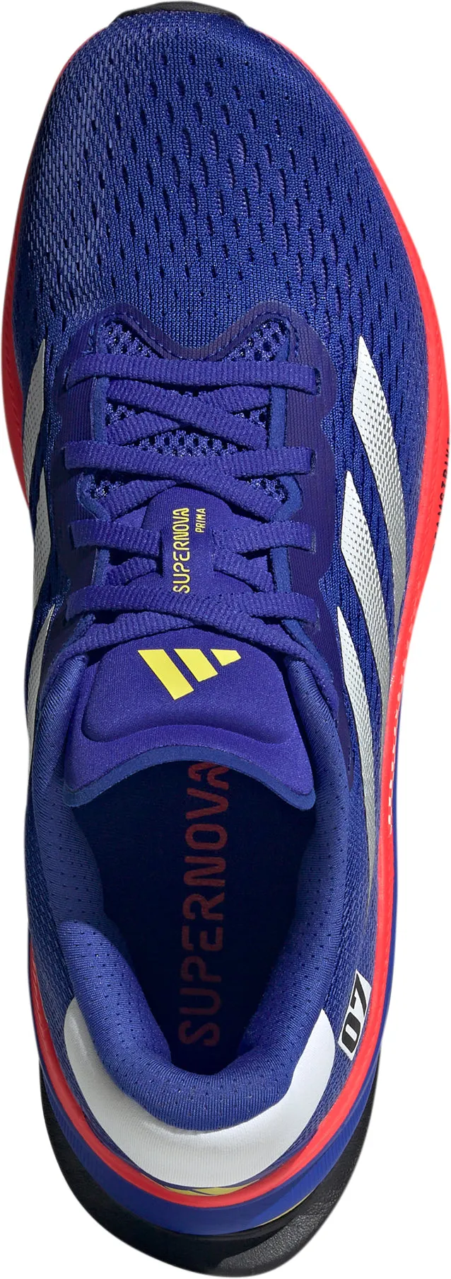 adidas Supernova Prima Mens Running Shoes - Blue Padded materials QuickDry