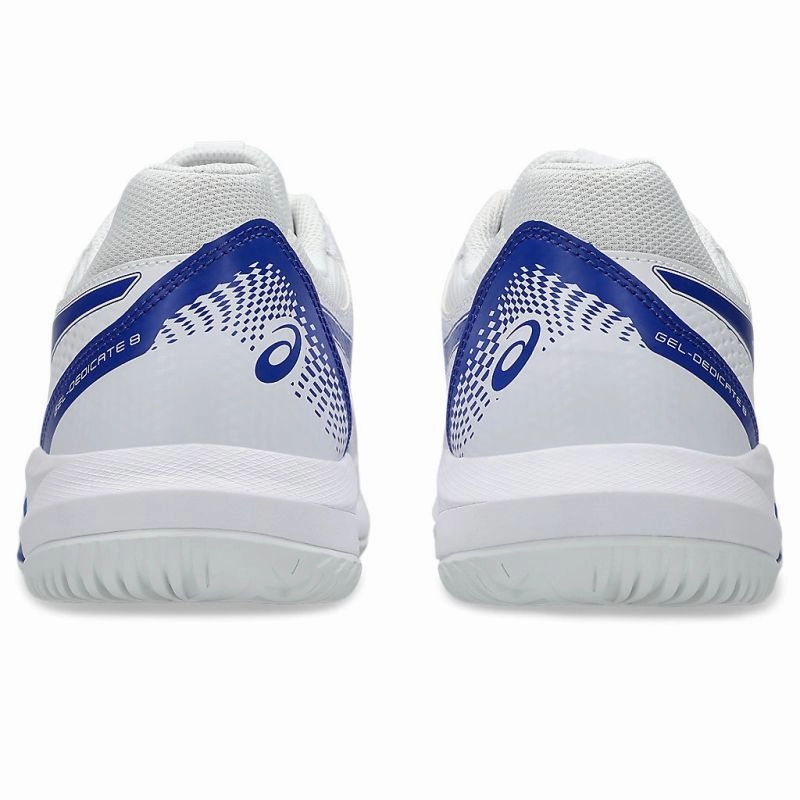 ASICS GEL-Dedicate 8 D Mens Tennis Shoes Genuine Leather running on grass