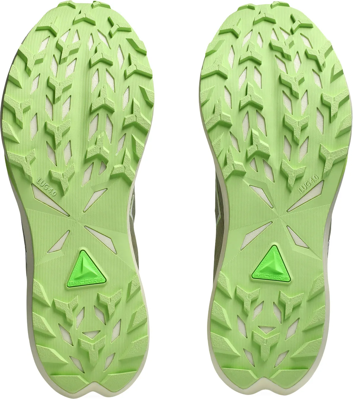 Water   Repellent Asics Fuji Lite 6 Mens Trail Running Shoes - Green