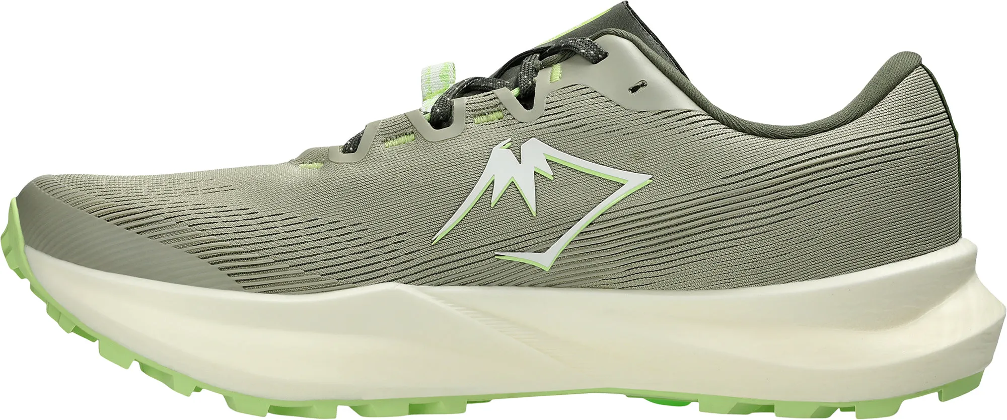 Cushion Base Asics Fuji Lite 6 Mens Trail Running Shoes - Green