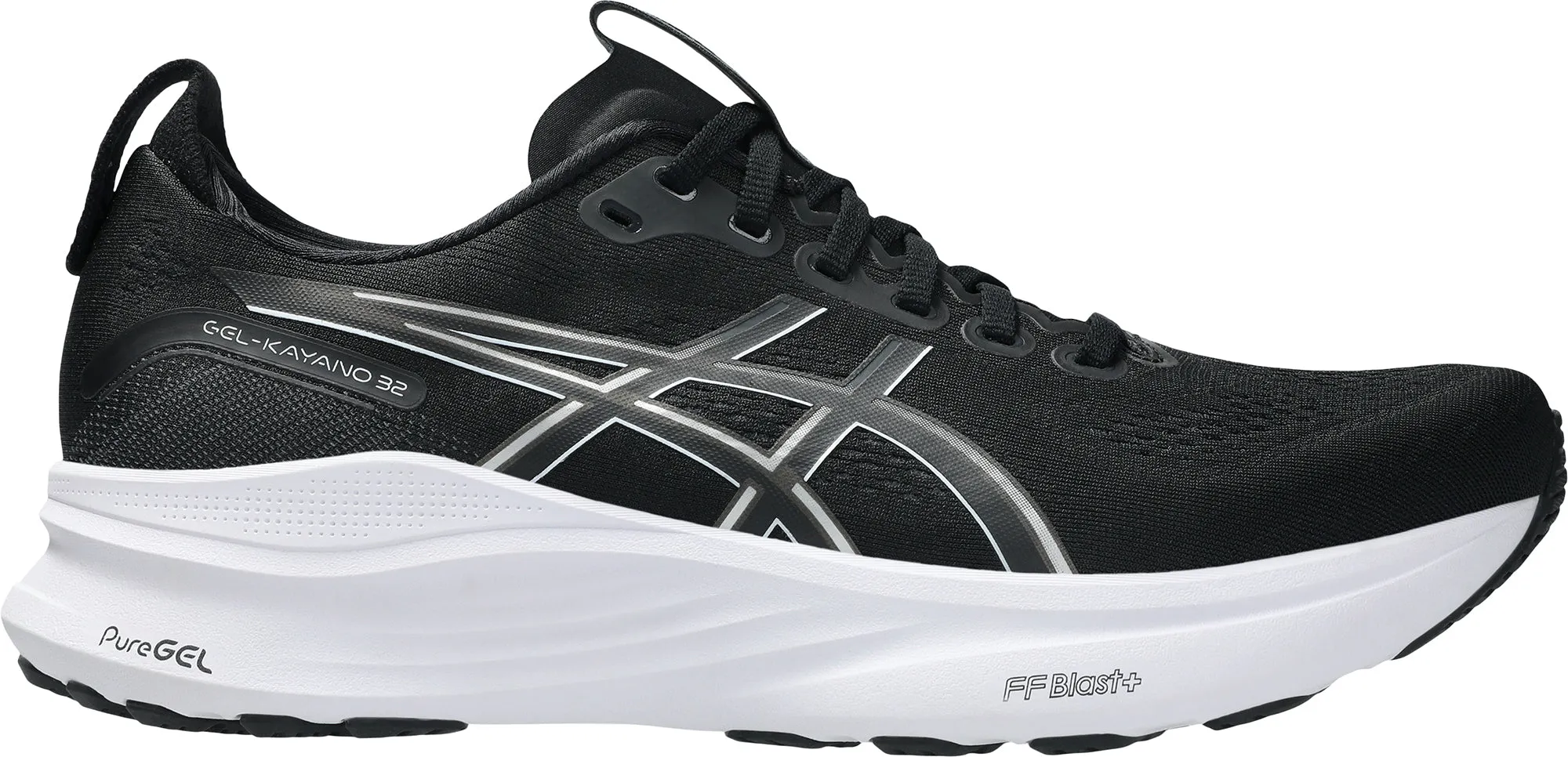 Sports Class Asics Gel Kayano 32 EXTRA WIDE (4E) Mens Running Shoes - Black