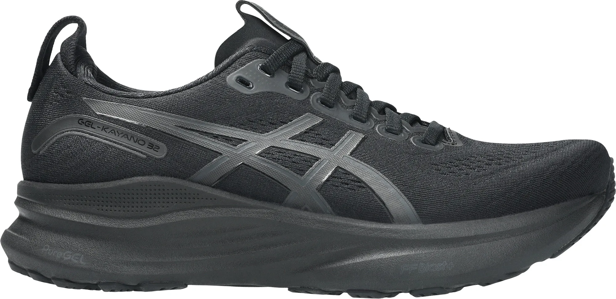 Bonded Seamless Cushion Lover Asics Gel Kayano 32 Womens Running Shoes - Black